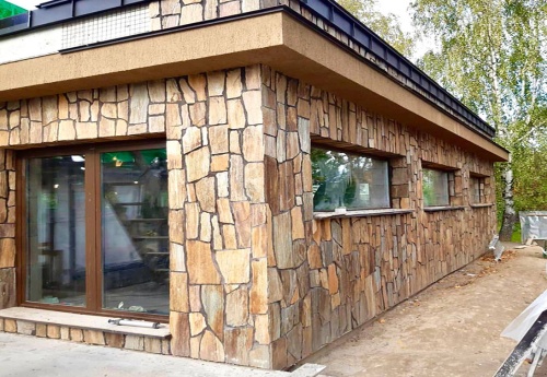 Плитняк кора дерева для фасада купить в Казани