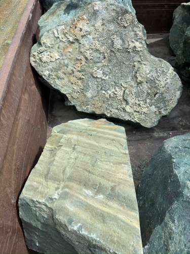 Ландшафтные глыбы зелёные 200-500 килограмм купить в Казани