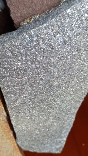 Плитняк златолит серебристый для цоколя, отмостки купить в Казани