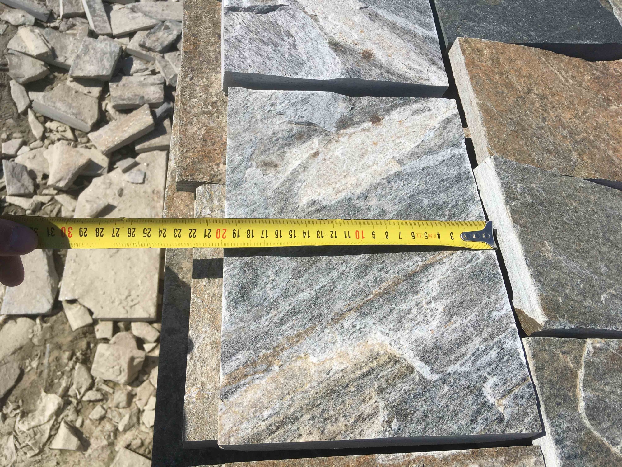 Плитка пилёная златолит Уральский для фасада купить в Казани