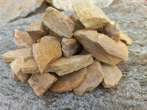 Златолит жёлтый декоративная каменная крошка купить в Казани