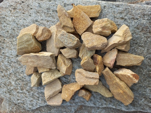 Златолит жёлтый декоративная каменная крошка купить в Казани