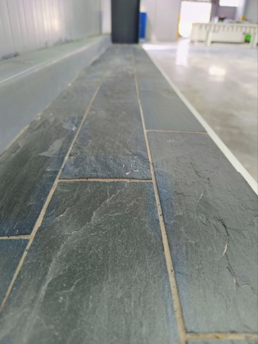 Плитка чёрная из натурального камня фасадная 30 см * 5 см, толщина 7 мм -30 мм купить в Казани