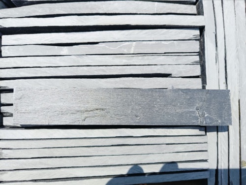 Плитка чёрная из натурального камня фасадная 30 см * 5 см, толщина 7 мм -30 мм купить в Казани